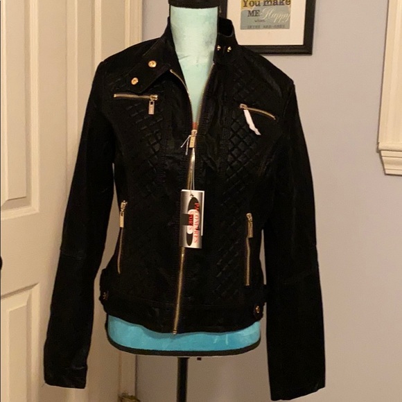 Palomares Sports Jackets & Blazers - NWT Palomares Sports faux leather jacket